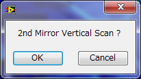2nd Mirror Vertical Scan?
